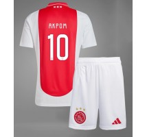 Ajax Chuba Akpom #10 Koszulka Podstawowa dzieci 2024-25 Krótki Rękaw (+ krótkie spodenki)